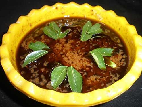 Curry leaves kuzhambu