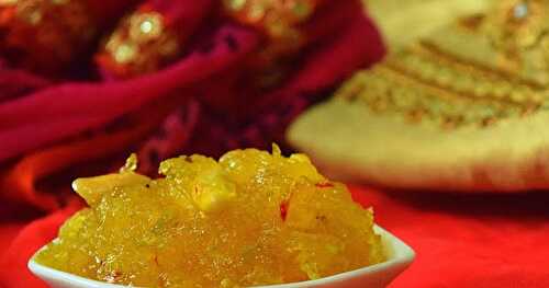 Delighted to see My "Kasi Halwa" recipe featured in Rediff.com