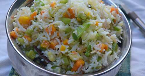 Easy & Quick Vegetable pulao