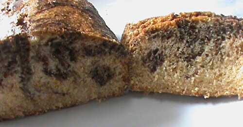 Eggless Marble Cake