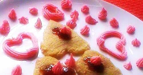 Eggless Peanut Butter Cookies - Valentine's Day Special 2