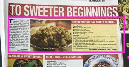 Featured in Times of India 