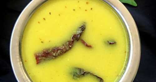 Gujarati Kadhi Recipe 