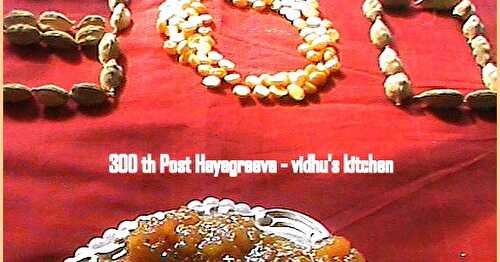 Hayagreeva Muddy - 300th Post