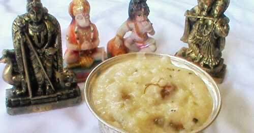 Kalkandu Pongal - Navarathri Recipes