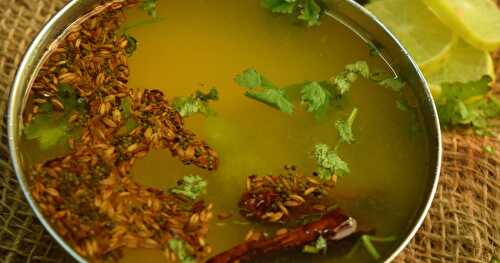 Lemon Rasam without tomato