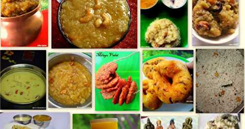 Margazhi Month Prasadam Recipes / மார்கழி மாத பிரசாதங்கள்
