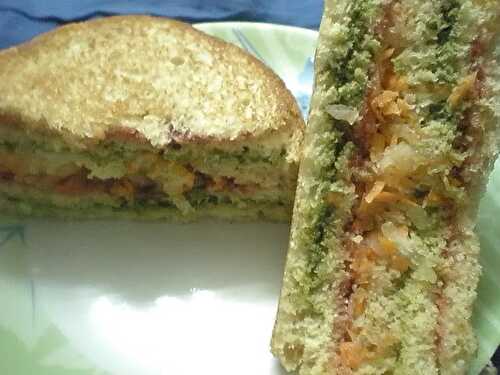 Multi coloured Bread Sandwich/Toast