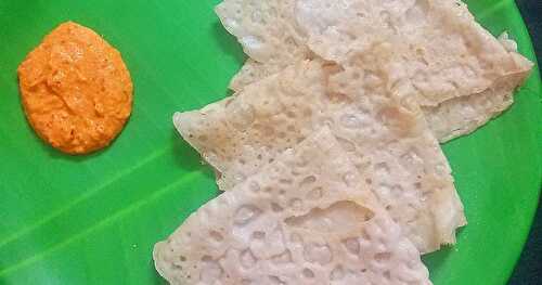 Neer dosa / நீர் தோசை