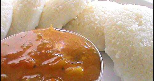 Onion - Tomato Pachadi for Idly / Dosa