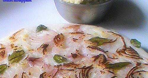 Onion Uthappam