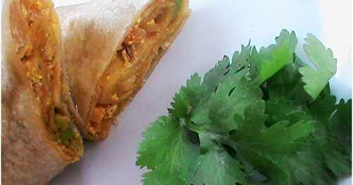 Paneer Kathi Roll 