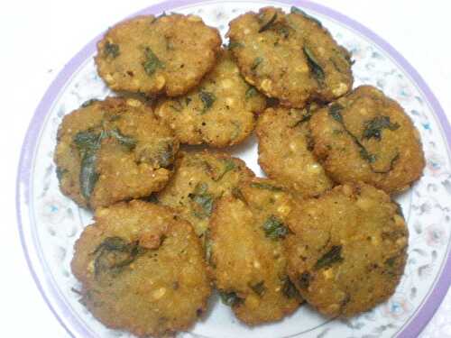Poha /Aval Vadai