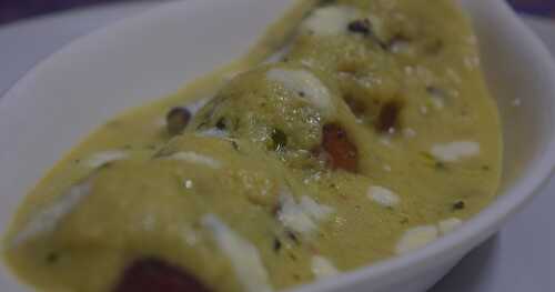 Potato Kofta in Almond Gravy