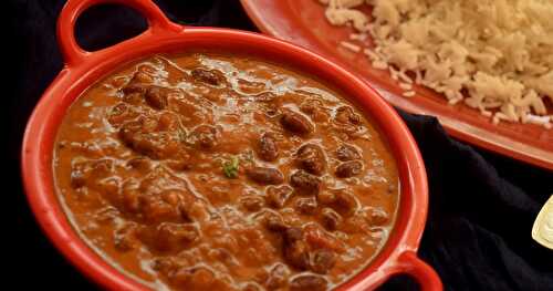 Rajma Masala  / Red kidney Beans Curry
