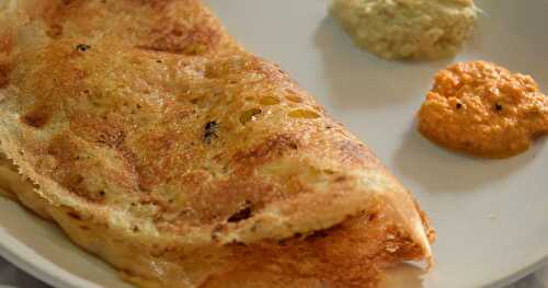 Rava Masala Dosa / ரவா மசாலா தோசை 