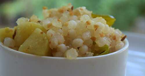 Sabudana Khichidi / ஜவ்வரிசி உப்புமா