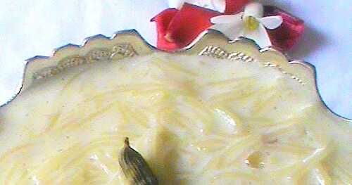 Semiya Payasam / Vermicelli Kheer