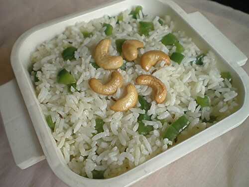 Simple Capsicum Rice