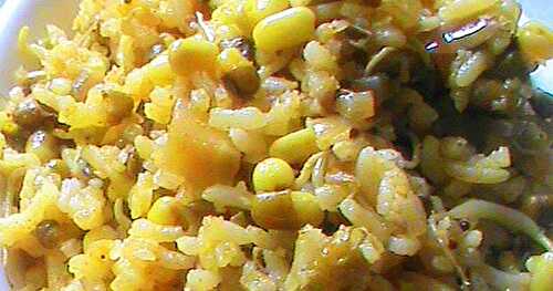 Sprouted Green Gram Rice 