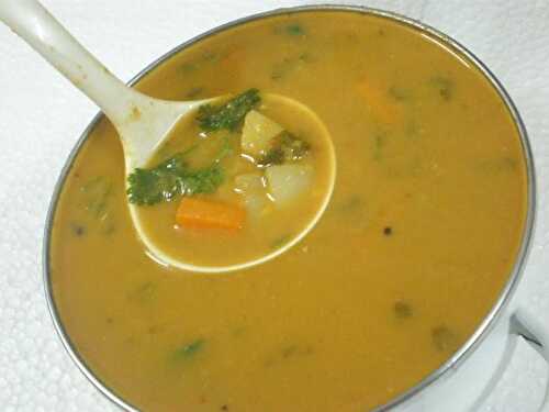 Tiffin Sambar ( without coconut )