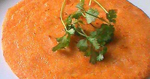 Tomato - Carrot Dosa 