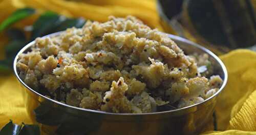 Vazhaikkai Podi / வாழைக்காய் பொடி