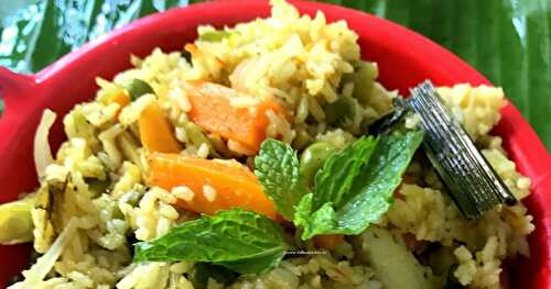 Vegetable Biryani ( Method 2)