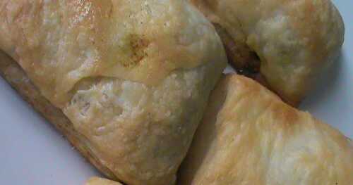 Vegetable Puffs with Homemade Pastry Sheets