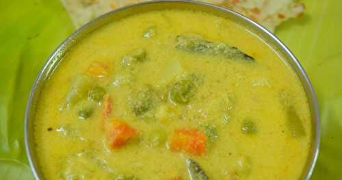 Vegetable Salna - Side dish for Parotta