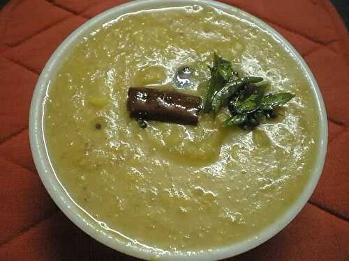 Yellow Pumpkin Dal