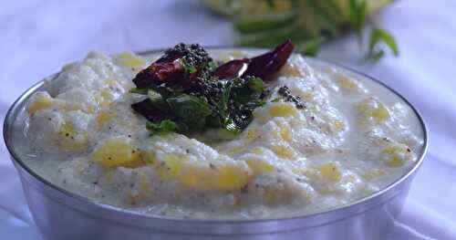 Yellow Pumpkin Paal Kootu / பரங்கிக்காய் பால் கூட்டு 