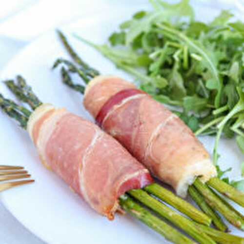 Prosciutto Wrapped Asparagus Stuffed Chicken 