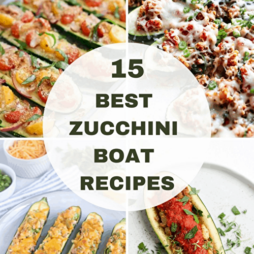 15 Best Stuffed Zucchini Boat Recipes - Wholly Tasteful