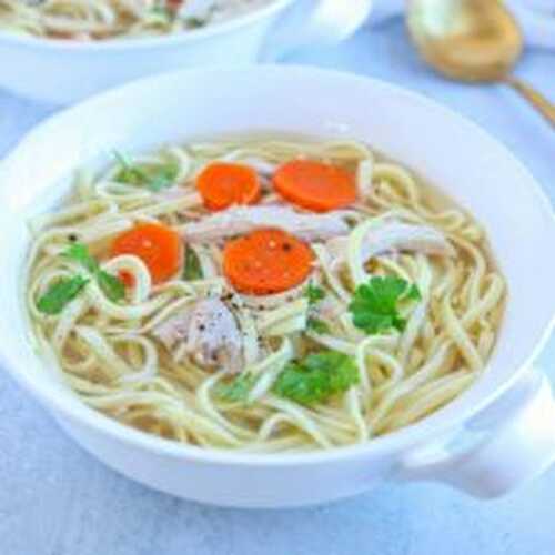 Healing Homemade Chicken Noodle Soup {Authentic Polish Rosół Recipe}