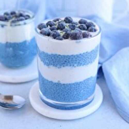 Blue Chia Pudding
