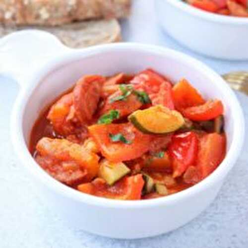 Lecho {Peppers and Tomato Stew}
