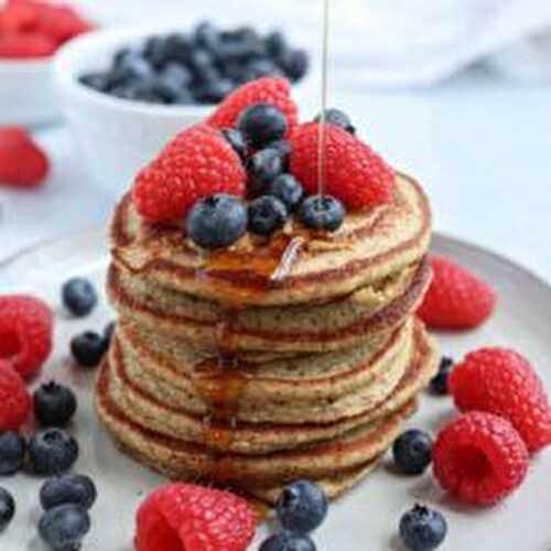 Healthy Protein Pancakes with Oats