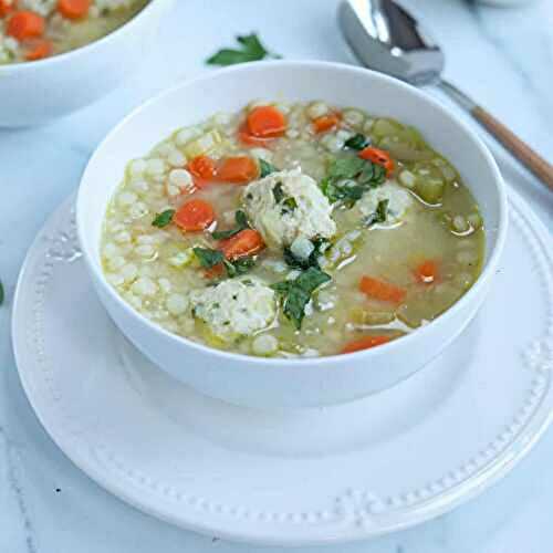 Homemade Chickarina Soup