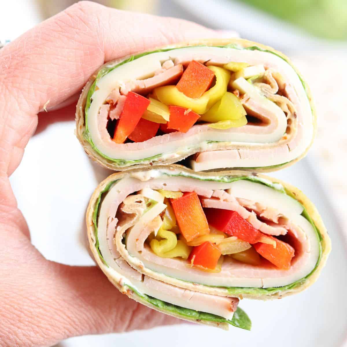 Easy Ham and Cheese Wrap