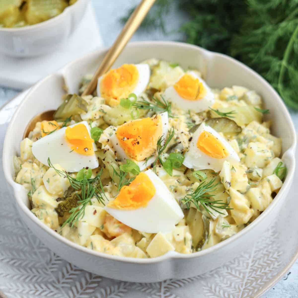 Dill Pickle Egg Salad