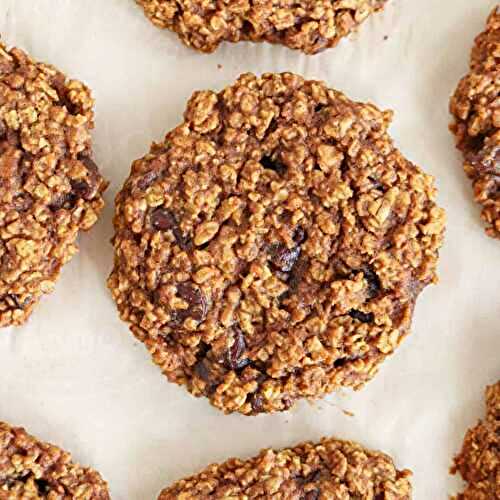 Healthy Pumpkin Oatmeal Cookies