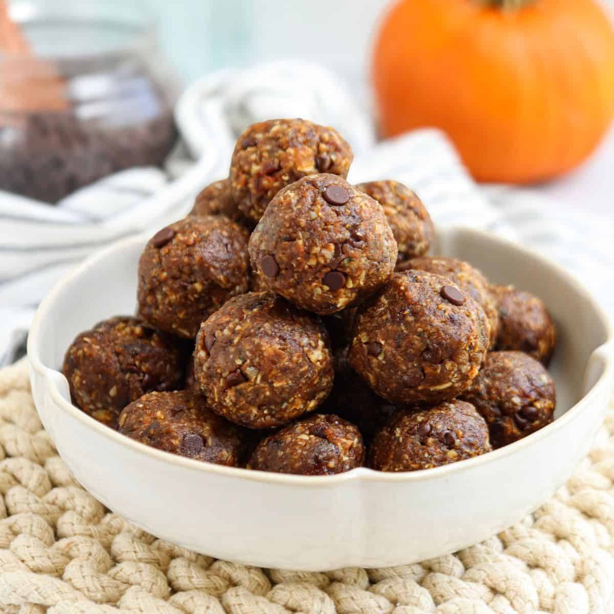 Pumpkin Energy Balls