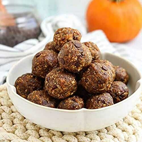 Pumpkin Energy Balls