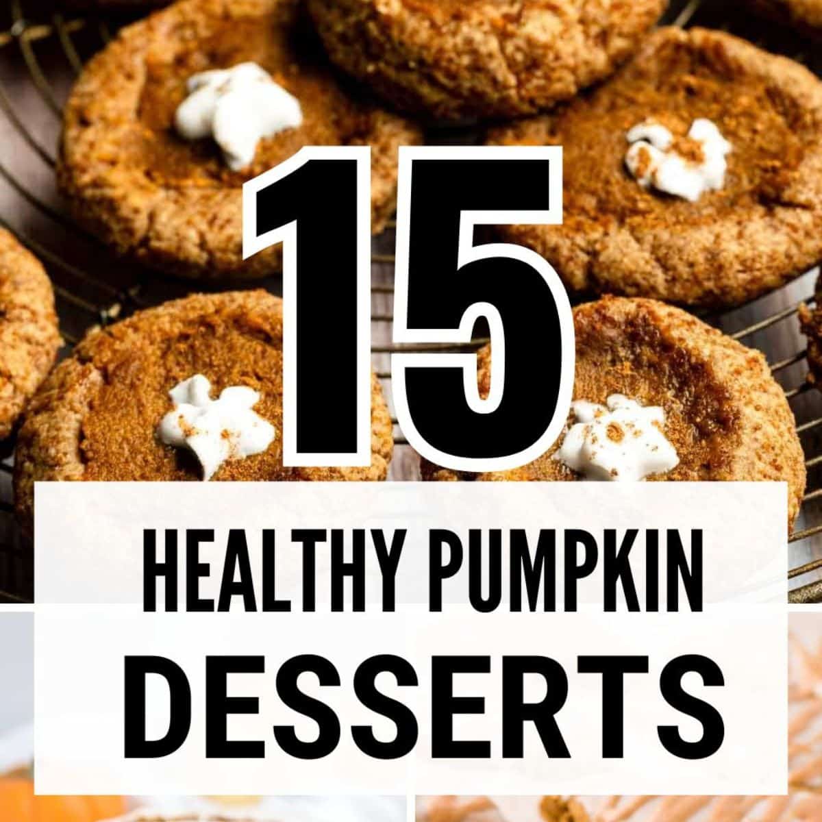 15 Healthy Pumpkin Desserts