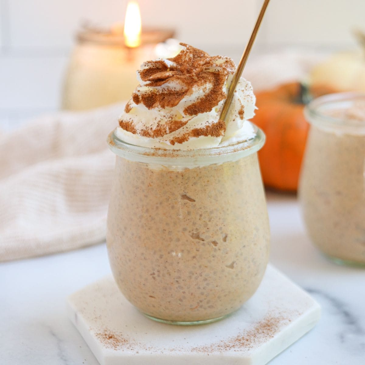 Creamy Pumpkin Chia Seed Pudding