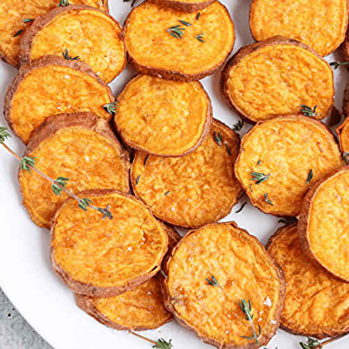 Roasted Sweet Potato Slices