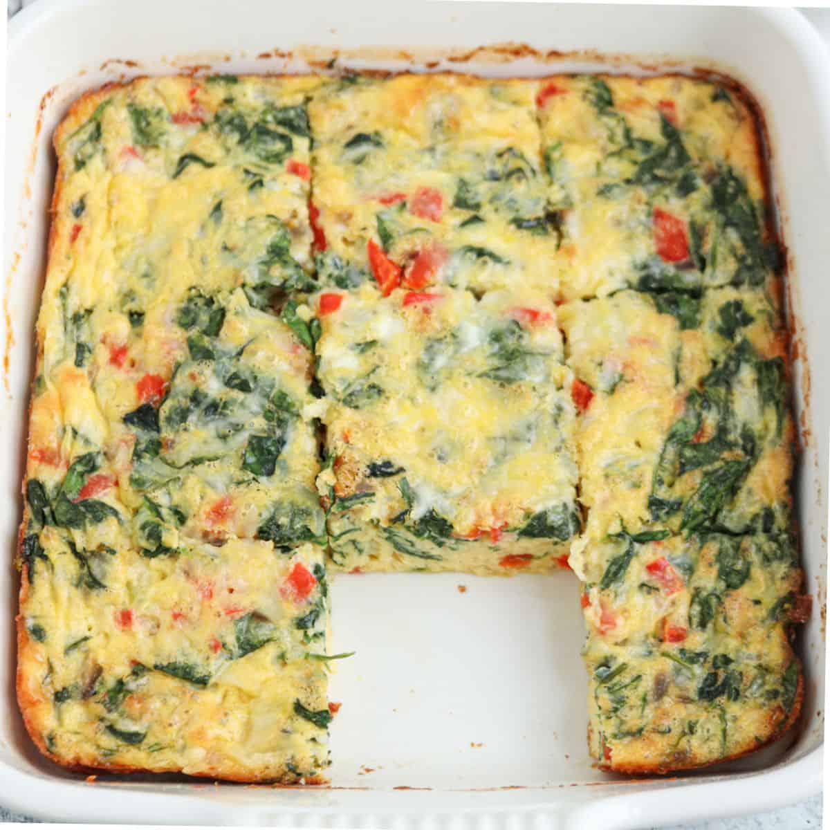 Cottage Cheese Egg Bake