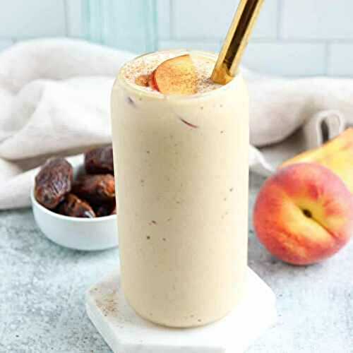 Healthy Peach Yogurt Smoothie