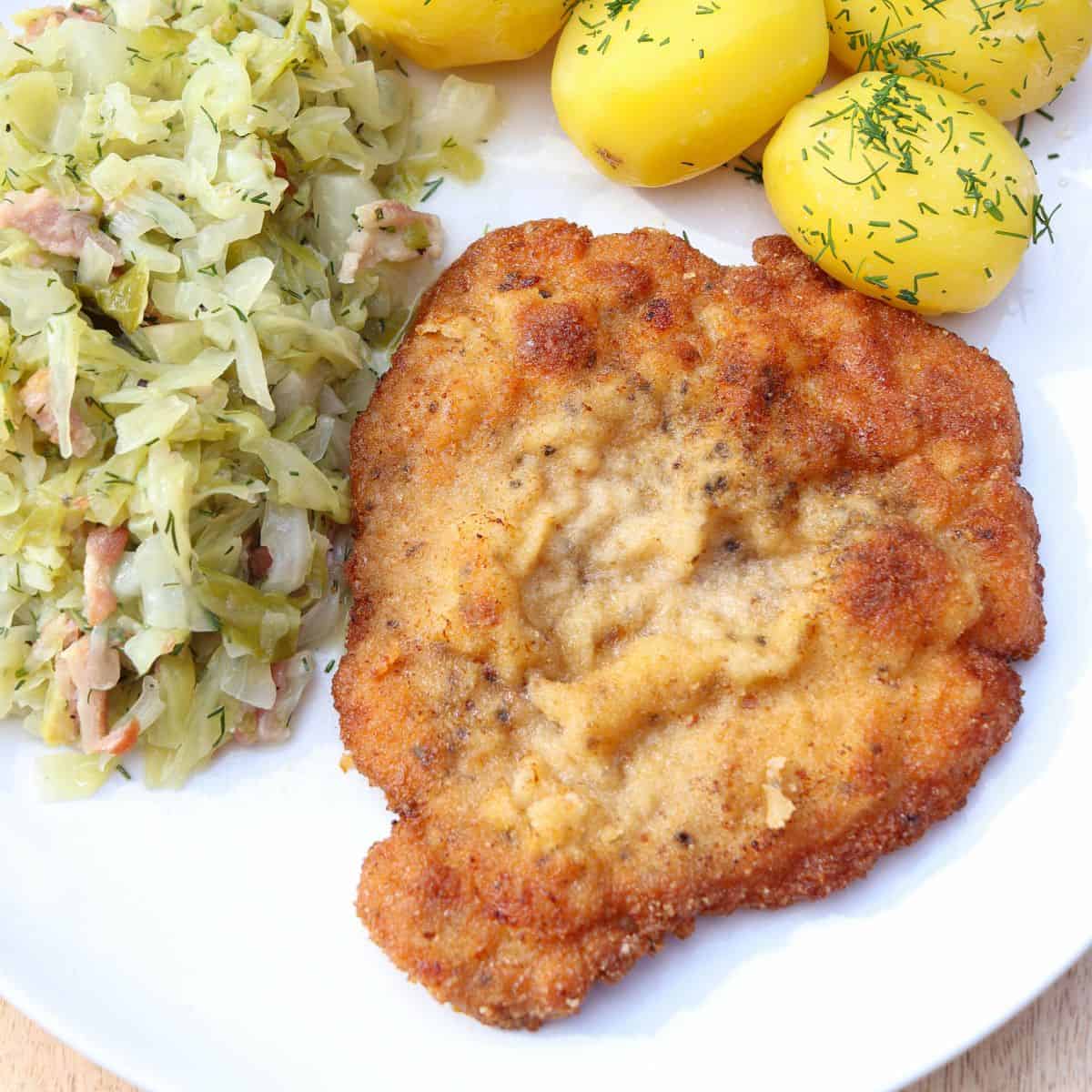 Kotlet Schabowy (Polish Breaded Pork Chops)